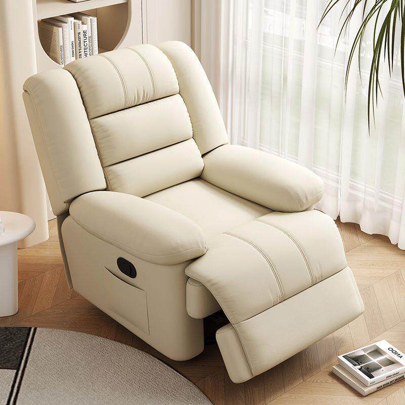 拉车套罩单人头等多功能太空仓客厅休息区电动旋转按摩美甲摇椅懒