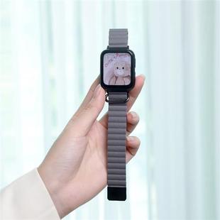 适用oppowatch3 1代 磁吸硅胶运动智能手表oppowatch2 pro表带新款