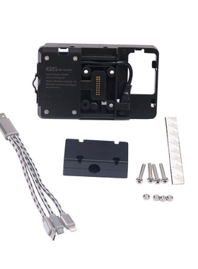 适用于宝马R1250GS F900RF850GS摩托车配件手机导航支架USB充电器