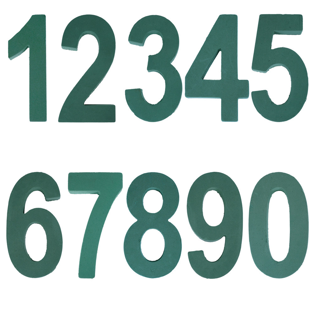 数字花泥鲜花插花花泥生日惊喜盒子花泥花艺专用花束包装异型块