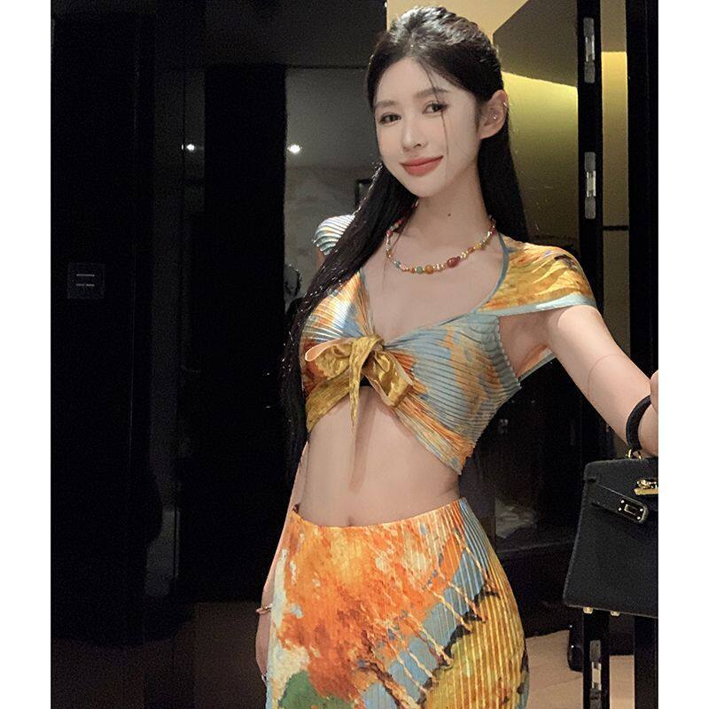 多巴胺绝美泰式小裙子连