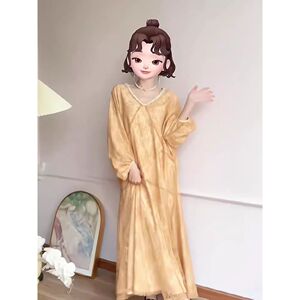 高级感连衣裙女气质2024新款设计感小众春季法式长裙