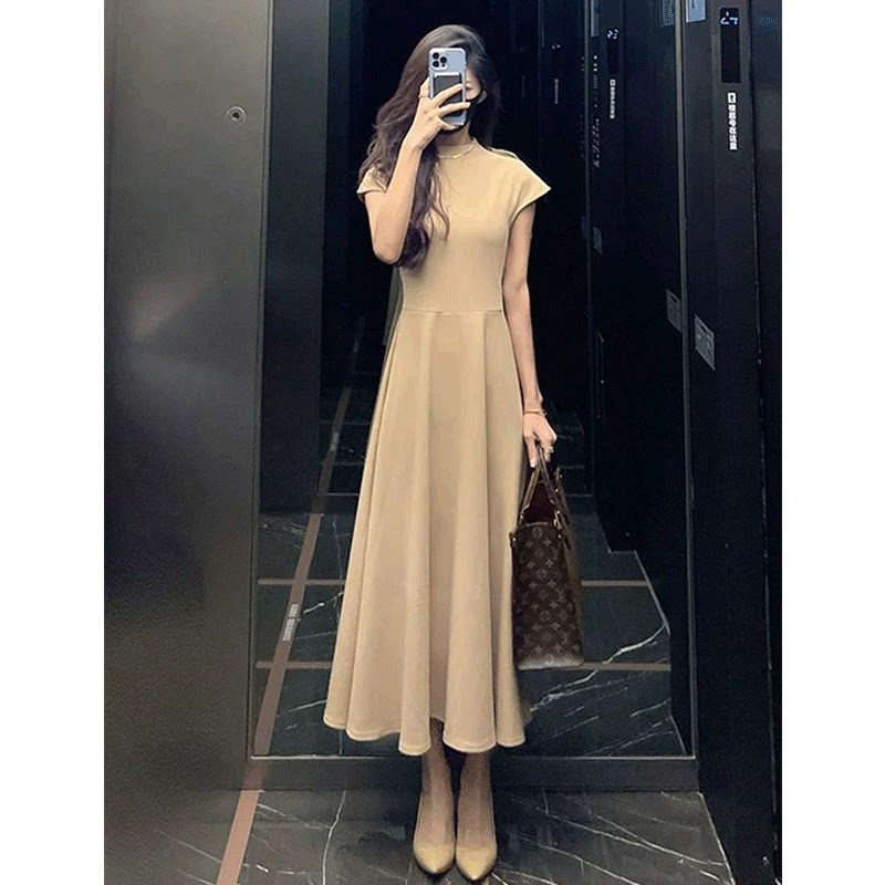 梨型身材气质连衣裙女夏