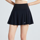 奥特莱YY羽毛球服速干运动半身裙女高腰健身短裙网球裙假两件裙裤