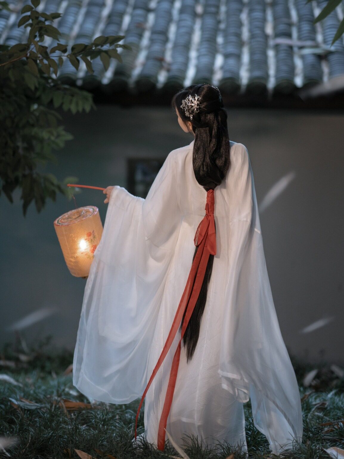 新款汉服女魏晋风直裾交领齐腰襦裙套装大袖衫仙气飘逸古风白色夏