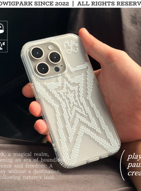 @hedi「雾点计划」肤感磨砂*超绝清爽手感古早味星星手机壳亚克力透明纯净ins风韩系