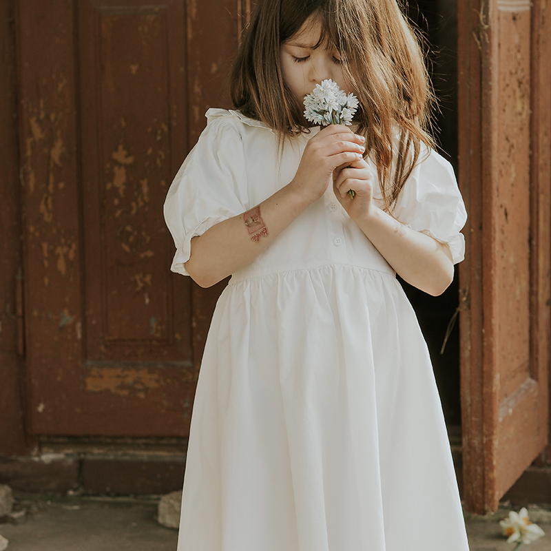 let'schill夏季女童公主连衣裙
