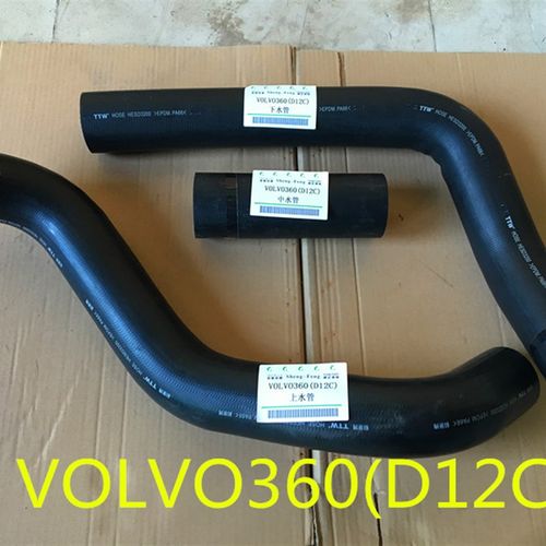沃尔沃EC360/460(D12C) 发动机上水管 下水管 连接管 挖掘机配件