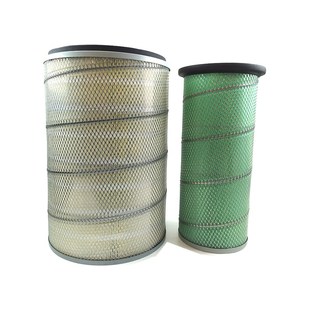 厦工挖掘机配件夏工XG833空气滤芯滤清器风格 空气虑心勾机过滤网