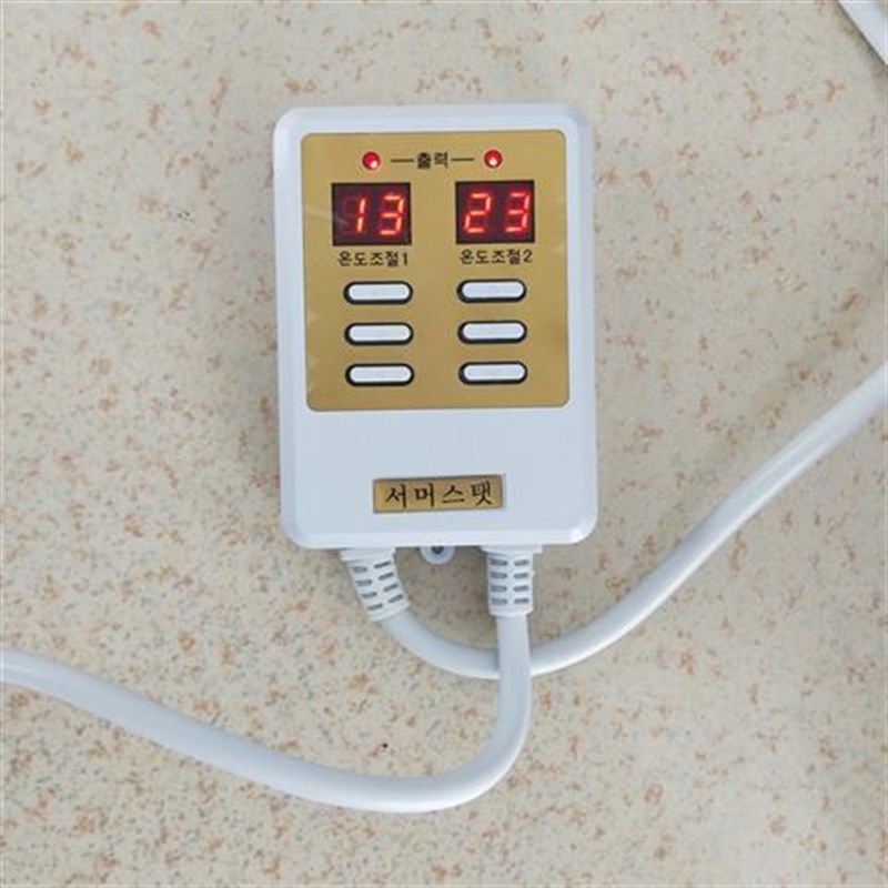 家用静音双控温控器板开关电热炕板电暖炕电炕温控器