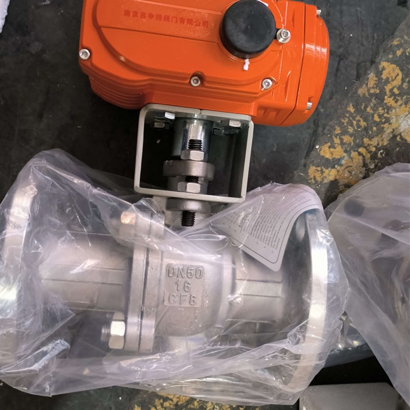 Q941F-16P/C电动不锈钢铸钢法兰球阀DN25 32 40 50 65 80 100 200