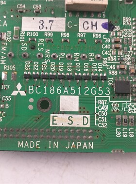 E500变频器0.75-3.7KW FR-E540-3.7K-1.5KW 控制BC186A512G53主板