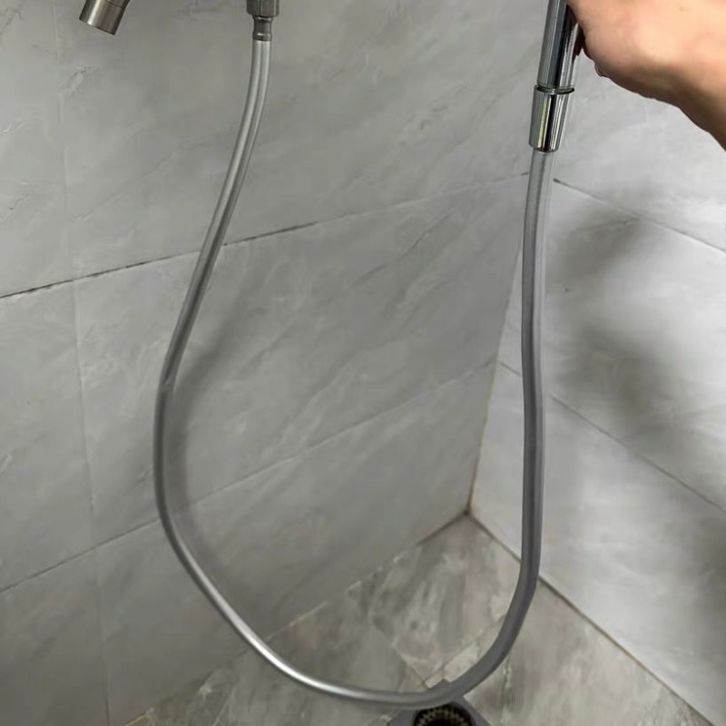 家用4分管子莲蓬头浴室接头接口水管配件淋雨通用加长pvc淋浴管