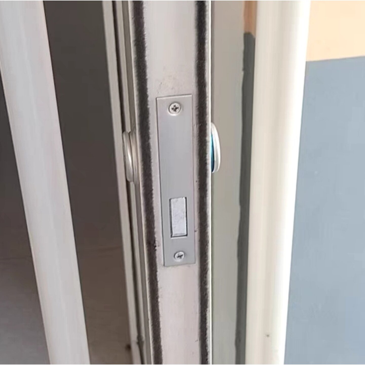 锁芯防盗锁商铺专用锁店面有框地锁型材门玻璃门铝合金推拉门图片