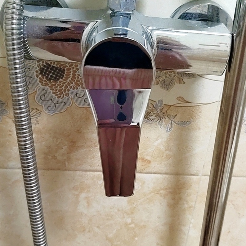 菜盆把柄混水阀把手花洒厨房手柄锌合金配件加厚开关面盆手把