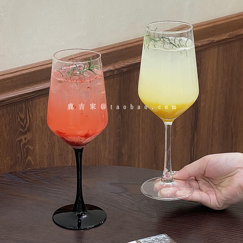 欧式玻璃高脚葡萄酒杯