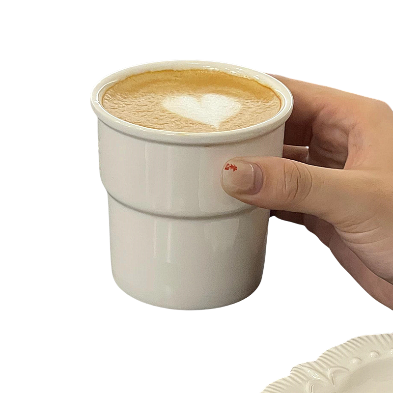 简约ins纯色陶瓷咖啡杯