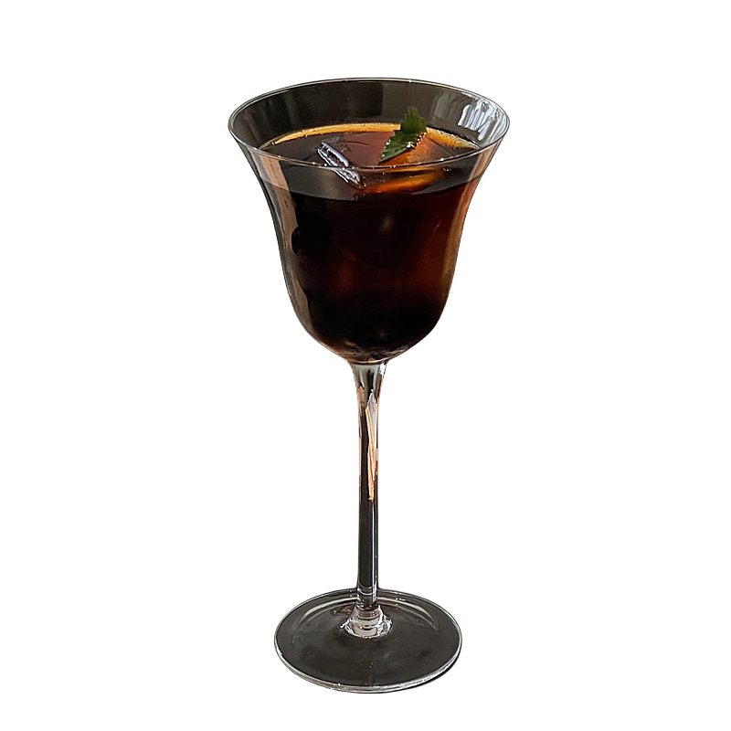 铃铛香槟杯气泡杯扩口玻璃红酒杯