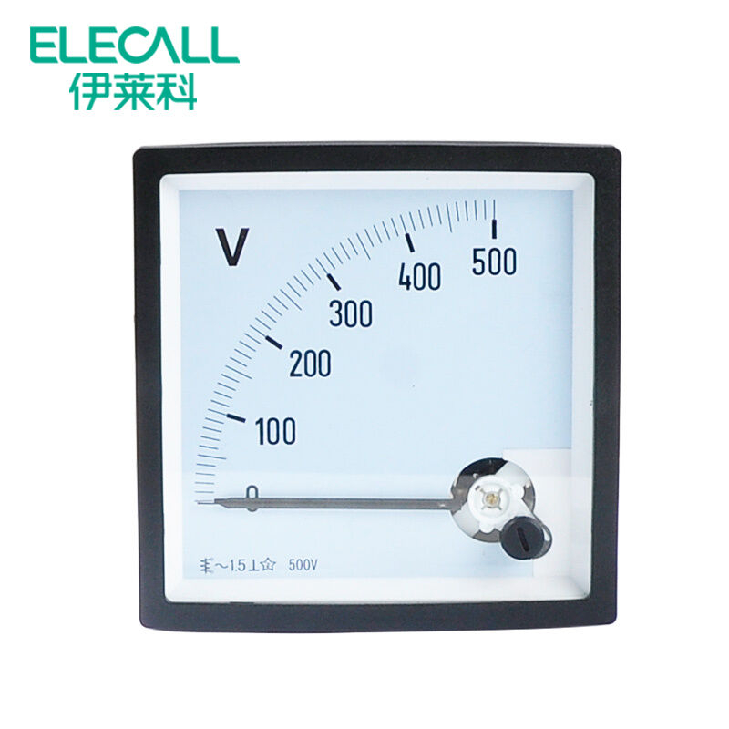 伊莱科（ELECALL）交流电压表机械指针式电压表CP-96500V