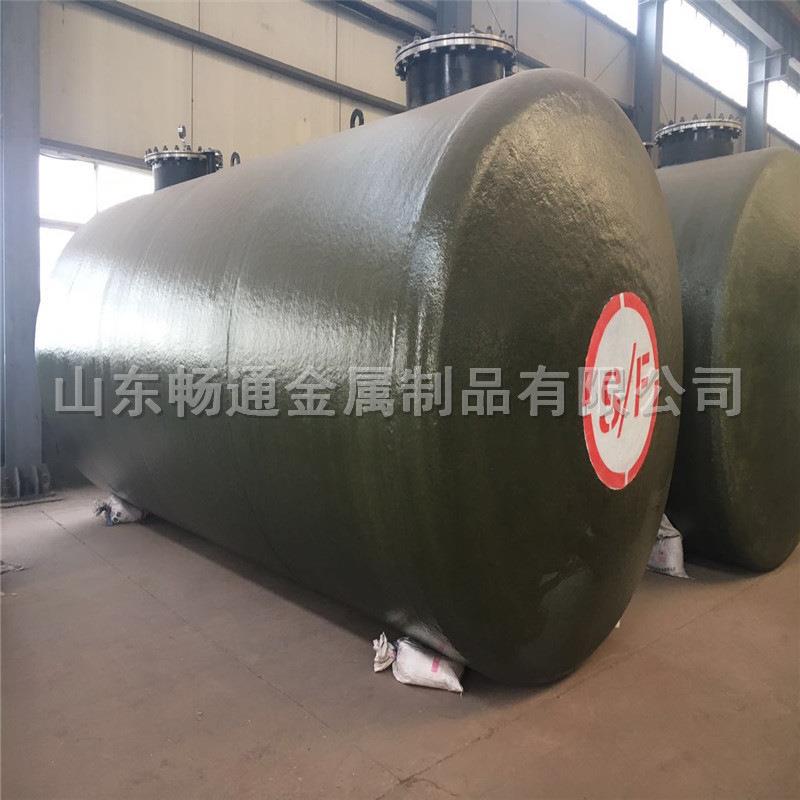厂家供应现货 SF碳钢双层油罐 不锈钢商用小型煤气罐加油站50立