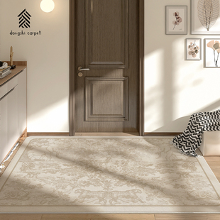 玄关入户垫高级复古门口地垫大门口防滑地毯玄关脚垫门口家用门厅