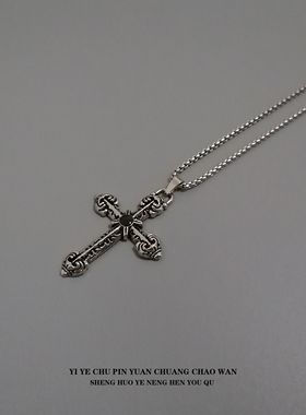 水钻项链一页出品欧美男女暗黑风