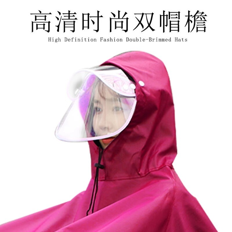 电动车雨衣男成人长全身