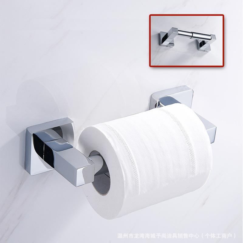 外贸款厕所卫生间纸巾架方形伸缩厕纸架 卫浴卷纸架厂家直销跨境