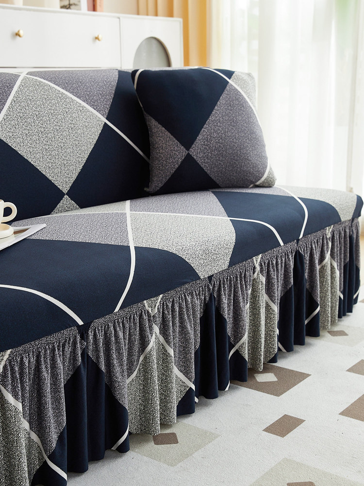 无扶手沙发套罩两用可折叠沙发床套全包卍能防尘四季通用欧式新款