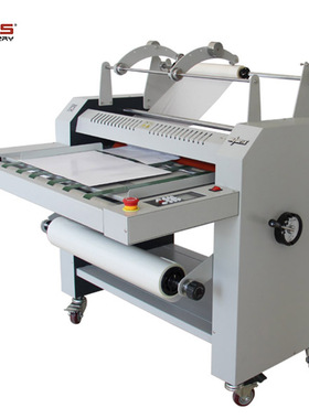 720电动覆膜机 防卷曲 A3热冷裱机覆膜机 钢辊胶辊裱贴膜机修边