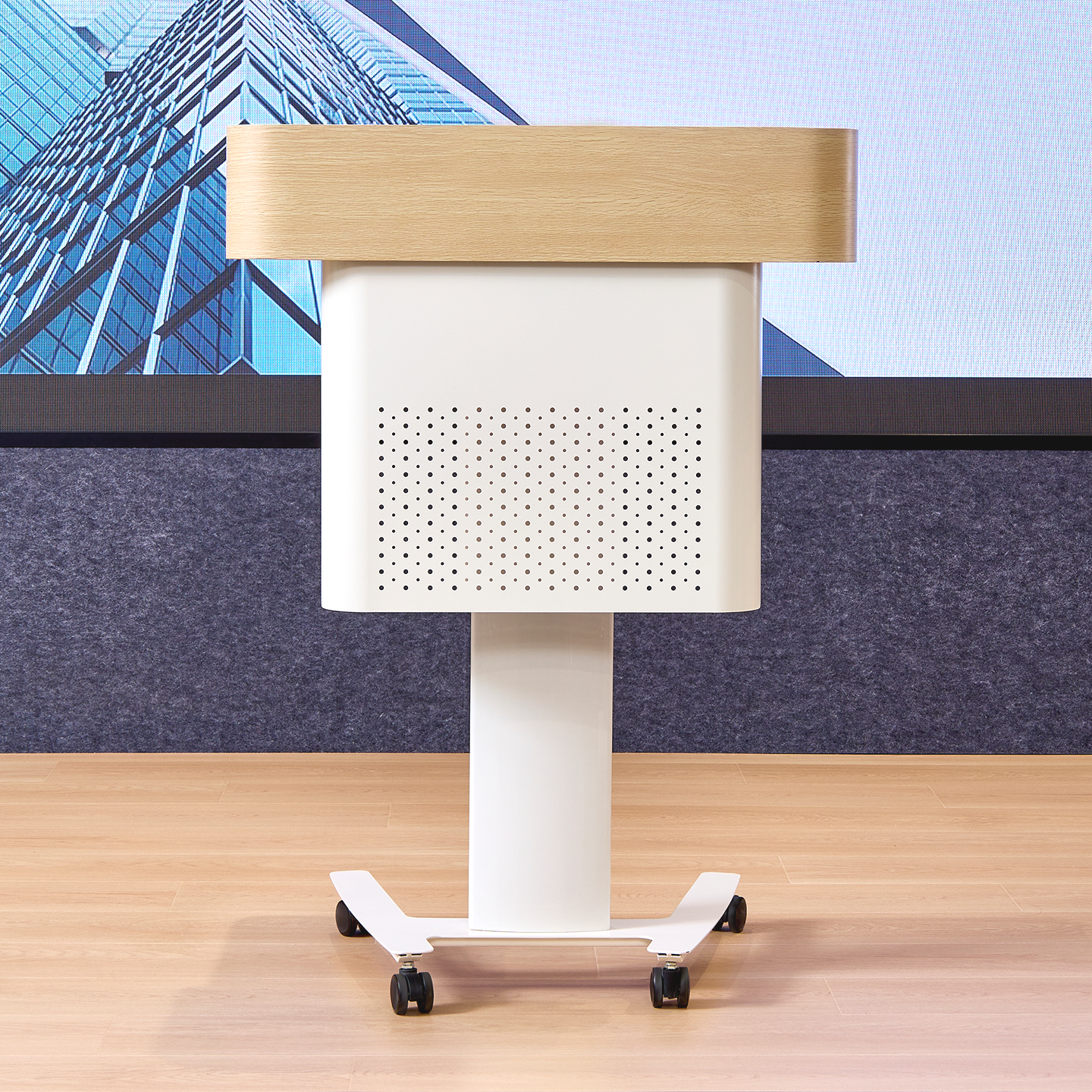 可移动升降教室老师讲台桌