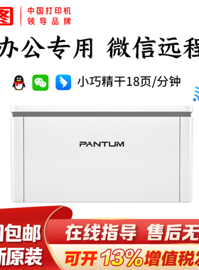 【办公专用】国补20%奔图BP2307W黑白激光打印机无线wifi可连手机迷你家用小型安装a4家庭学生作业顺丰包邮