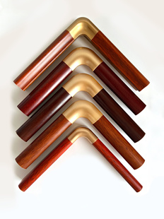 仿铜角实木画框书法国画新中式带卡纸中国风装裱支持定做