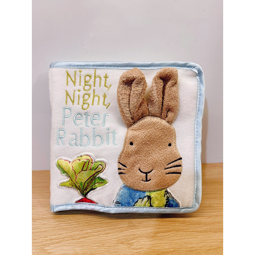 英国品牌彼得兔宝宝布书撕不烂插画稚趣可爱启蒙早教认知玩偶