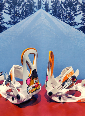 日本进口SPOON儿童固定器 单板滑雪固定器 儿童青少年固定器sp