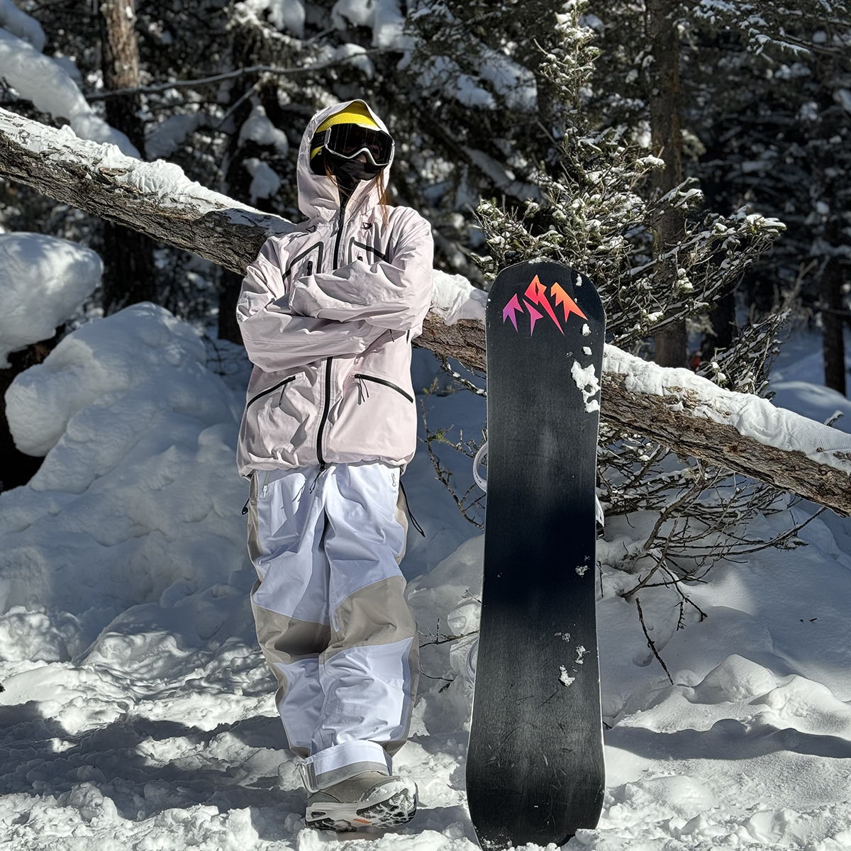 NOWINSNOW滑雪背带裤女双板