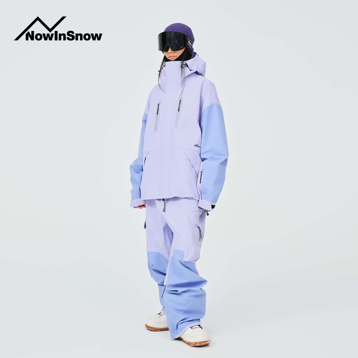 NowInSnow防水保暖滑雪服套装3L