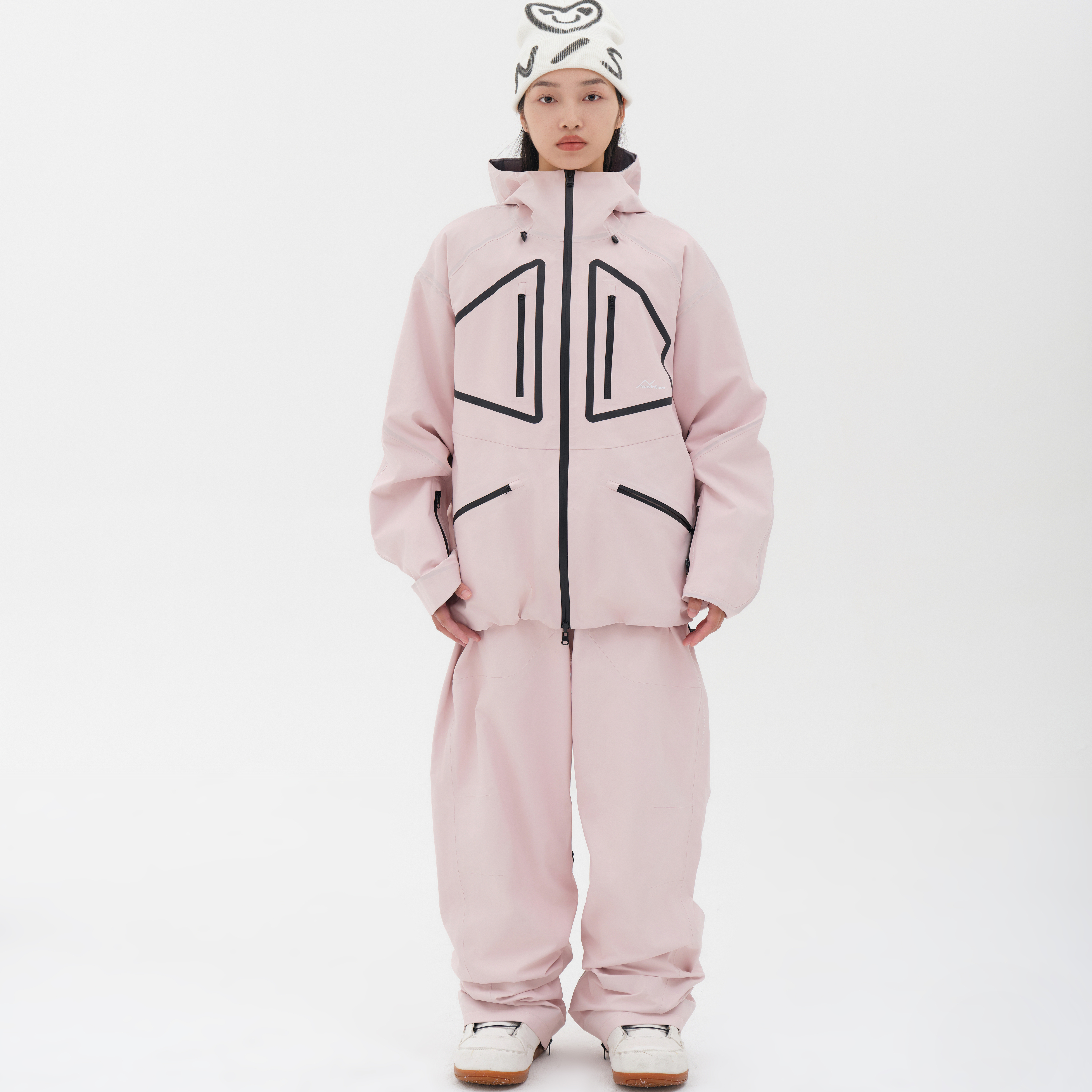 nowinsnow滑雪服背带裤套装