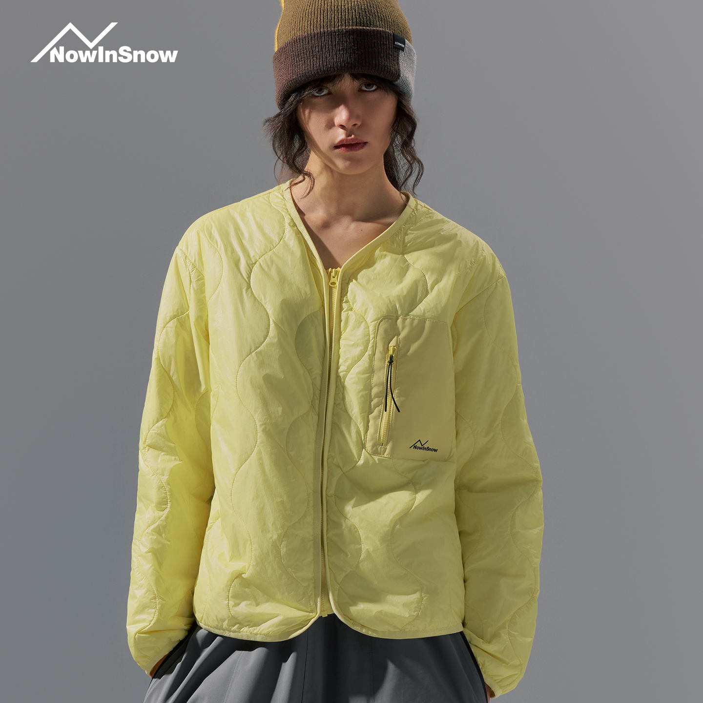 nowinsnow滑雪内胆保暖棉衣