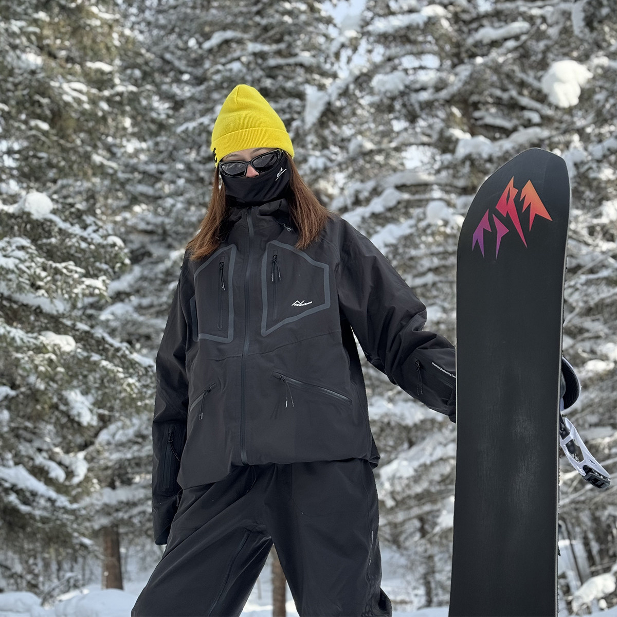 NOWINSNOW滑雪背带裤子