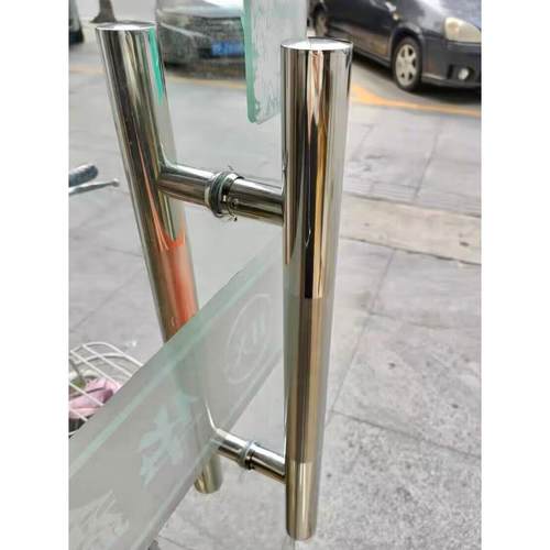 玻璃门拉手不锈钢玻璃门把手无框玻璃门拉手拉门把手地弹簧拉手