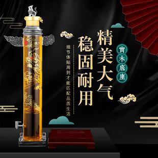 泡酒瓶创意华表带龙头大口加厚2斤-150斤高硼硅玻璃泡酒专用空瓶