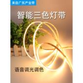 24V智能调光和调光三色灯芯胶自粘家居装 饰天花板线性Led线灯