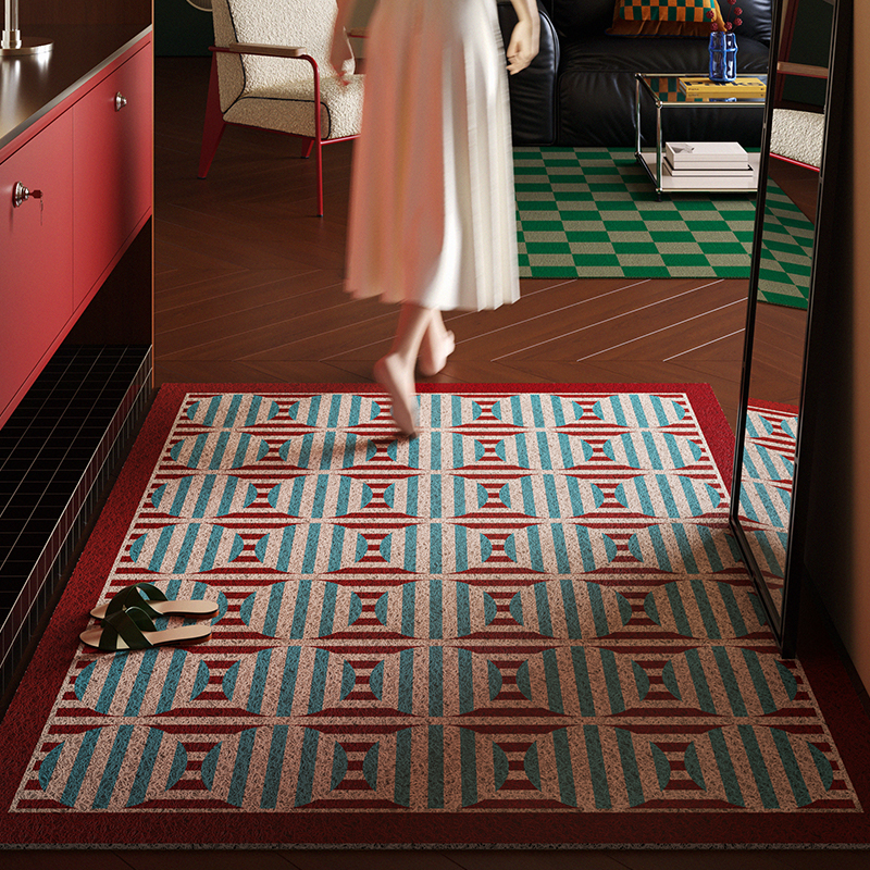 包豪斯丝圈入户门地垫