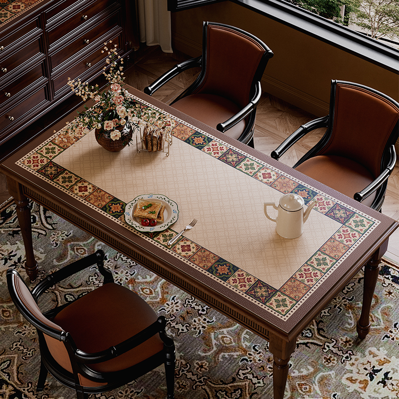 伴居年华美式皮革防烫