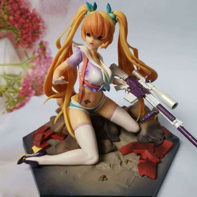 国产优质全局者蛙女艾吉尔爆燃靶眼国产动漫武装美女模型摆件