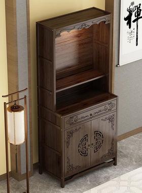 佛龛台家用中式财神爷供奉