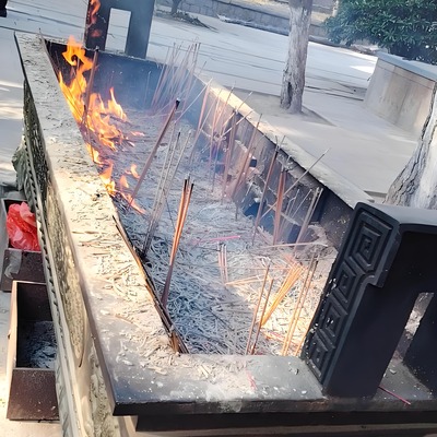 正宗崂山香灰财神龙王玉皇香灰香炉灰提纯纯净无杂质崂山道观寺庙