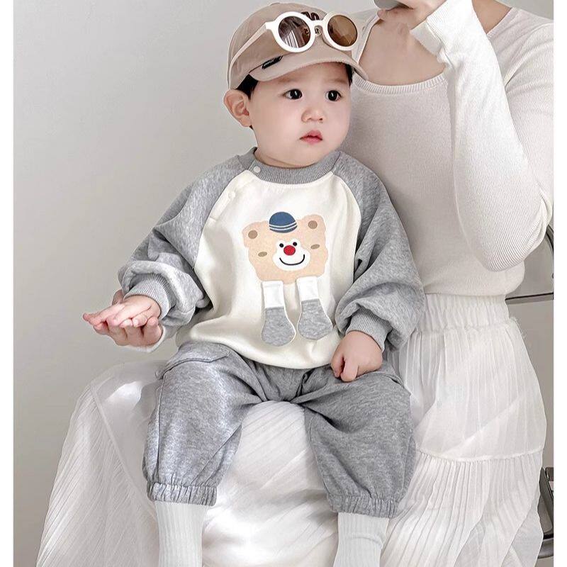 婴儿卫衣套装2025新款秋
