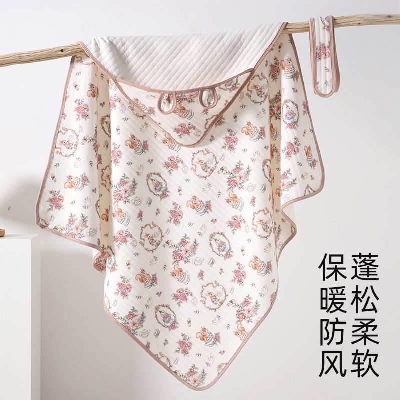 婴儿抱被产房包巾春秋款a